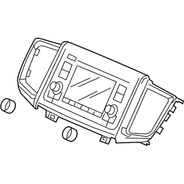 Honda 39710-TG7-A01 DISPLAY ASSY., CENTER