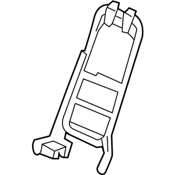 Honda 81926-TK8-A21 Frame, Middle Seat-Back Center