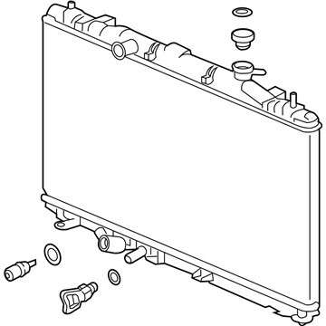 Honda 19010-6A0-A01 Radiator