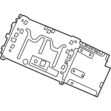 Honda 39712-TGG-A21 Black-Box Assy., Base (Panasonic)