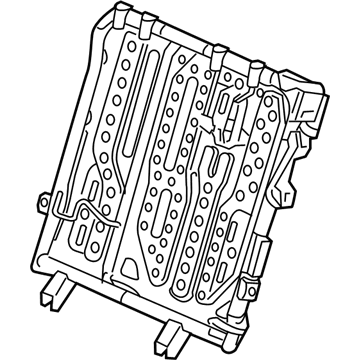 Honda 82526-T5R-A11 Frame, L. RR. Seat-Back