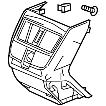 Honda Clarity Plug-In Hybrid Center Console Base - 83453-TRT-A01ZA