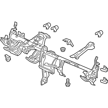 Honda 61310-TEG-A00ZZ Beam, Steering Hanger