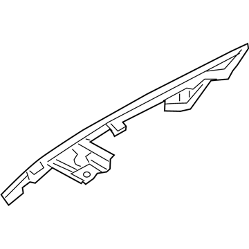 Honda 64610-TG7-305ZZ Rail Comp L,Roof Si