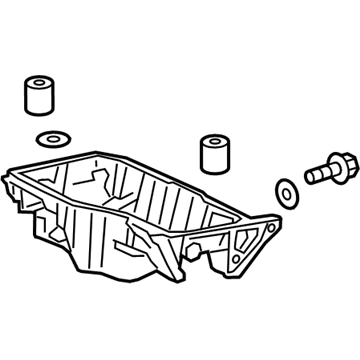 Honda 11200-5PH-A00 Pan Assembly, Oil