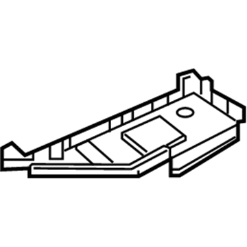 Honda 65665-TBG-A00ZZ Stiff B L,RR Floor