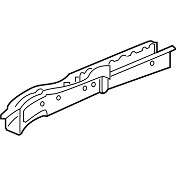 Honda 65662-TBG-A00ZZ Frame B L,Rear