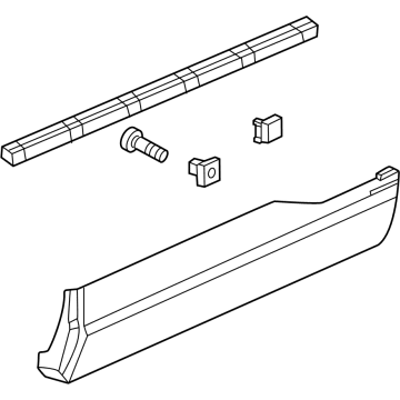 2024 Honda CR-V Door Moldings - 75313-3A0-A01