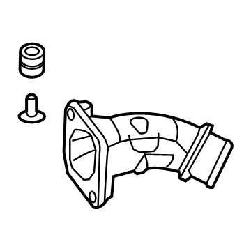 Honda 17283-5BF-A00 Pipe, Intclr.Inlet