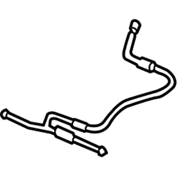 Honda 82235-SHJ-A01 Cable B, L. RR. Seat