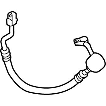 Honda 80315-TR2-A01 Hose, Discharge