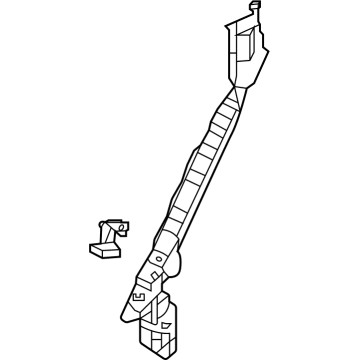 Honda 64760-T60-305ZZ PILLAR, L- RR