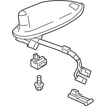 2022 Honda Passport Antenna - 39150-TGS-A11ZD