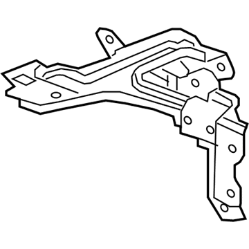 Honda 46674-TLA-A02 Bracket, Brake Reserve Tank