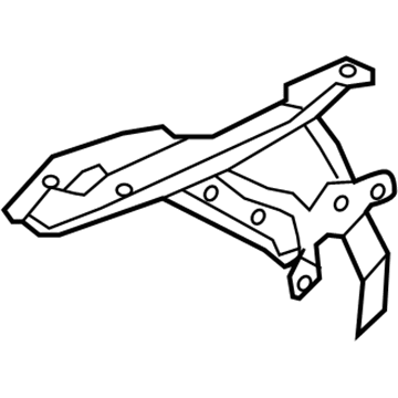 Honda 60690-T5R-A00ZZ Bracket, L. FR. Fender