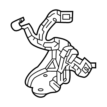 Honda 17272-6NA-A00 STAY COMP