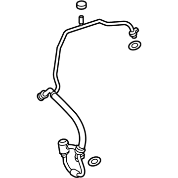 Honda 80312-TBA-A01 Hose Complete, Suction