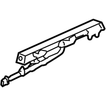 Honda 81168-S0X-A01 Sensor Assy., R. Weight (Inner)