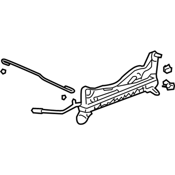 Honda 81270-S0X-A11 Adjuster, R. Slide (Inner)