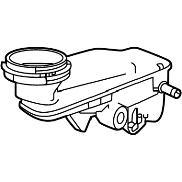 Honda Civic Brake Master Cylinder Reservoir - 46660-TGH-G00