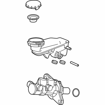 2023 Honda Civic Brake Master Cylinder - 46101-T60-A00