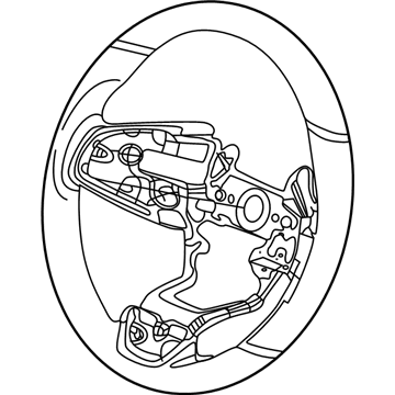 Honda Clarity Electric Steering Wheel - 78501-TRT-A50ZA