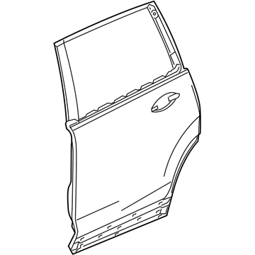 Honda 67550-TG7-A11ZZ PANEL COMP, RR.