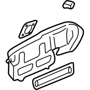 Honda 1J430-PHM-000 Duct B, Battery In.