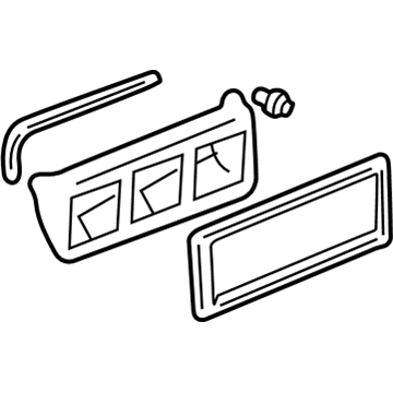 Honda 1J420-PHM-000 Duct A, Battery In.