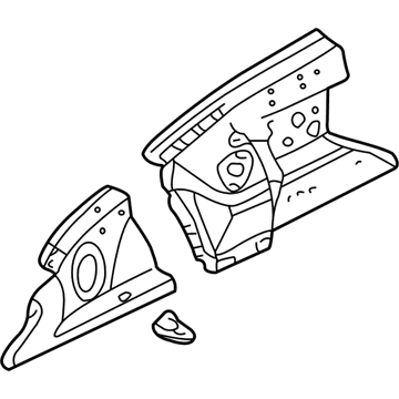 Honda 60710-S2A-A03ZZ Wheelhouse, L. FR.