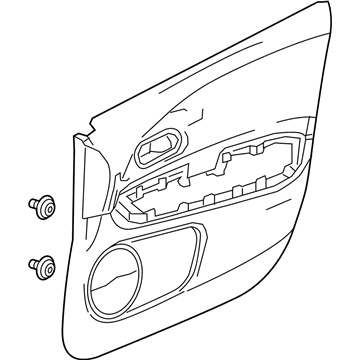 Honda Door Trim Panel - 83502-THX-A21ZB