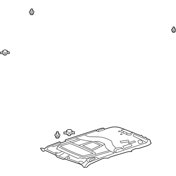 Honda 83201-SZA-A53ZC Lng Assy, Roof
