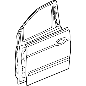 2003 Honda Odyssey Door Panel - 67010-S0X-A92ZZ