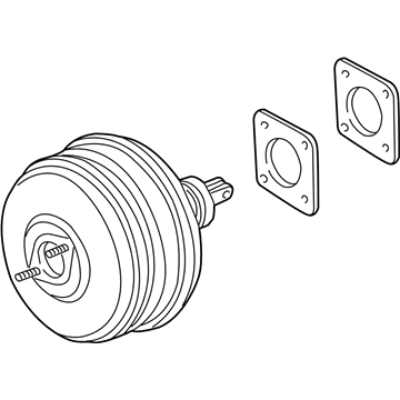 Honda 46400-S3V-A02 Power Assembly, Master (9"+9")