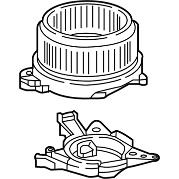 Honda 79307-TZ5-A61 Motor Sub-Assembly, Front Blower