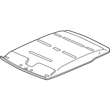 Honda 83200-S02-A01ZA Lining Assy., Roof *NH220L* (CLEAR GRAY)