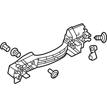 Honda 72642-T90-A71 BASE, R- RR