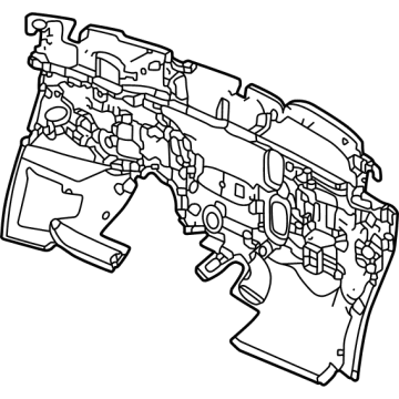 Honda 74260-T90-A00 INSULATOR, DASHBOARD