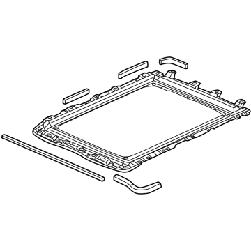 Honda 70010-T90-A32 FRAME ASSY-, SUNROOF