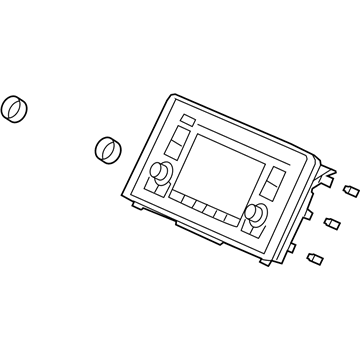 Honda 39100-TXM-A01RM DISPLAY AUDIO