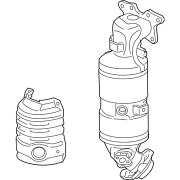 2022 Honda HR-V Catalytic Converter - 18180-51M-A10