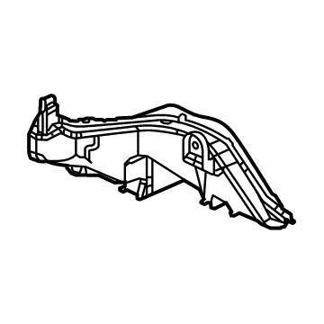 Honda 79103-T21-A41 DUCT ASSY-, HEAT AS