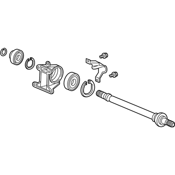 2022 Honda Insight Axle Shaft - 44500-TRW-A10