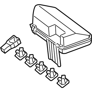 Honda 38256-TA6-A01 Cover, Relay Box (Upper)