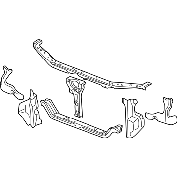 Honda 60400-S4L-A00ZZ Bulkhead, Front