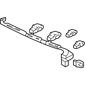 Honda 32163-TVA-A00 Sub-Wire, RR. Tray