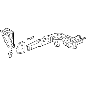 Honda 60910-T0G-A00ZZ Frame Comp L,FR S