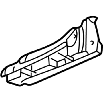 Honda 65640-S84-A00ZZ Extension, R. Side Sill