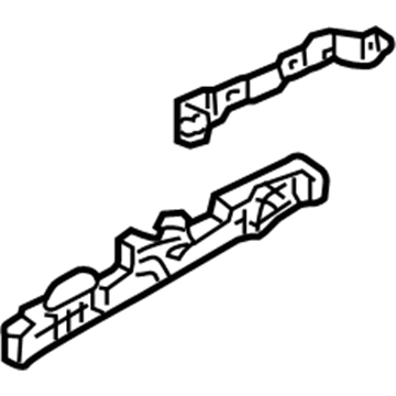 Honda 83253-SDA-A01 Pad, L. FR. Roof Side