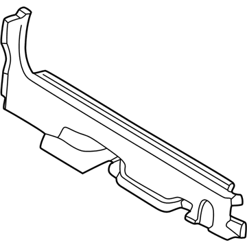 Honda 84251-S02-A00ZA Garnish, L. Side *NH178L* (EXCEL CHARCOAL)